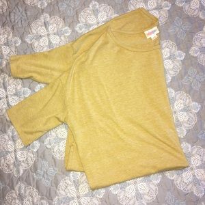 Lularoe Mustard Colored Irma